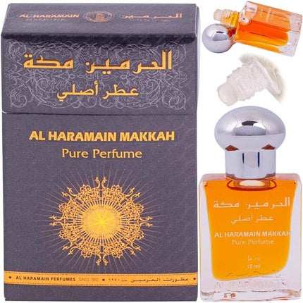 Al Haramain Makkah Arabic Perfume in Oil Parfum (Parfum) Mixte 15ml