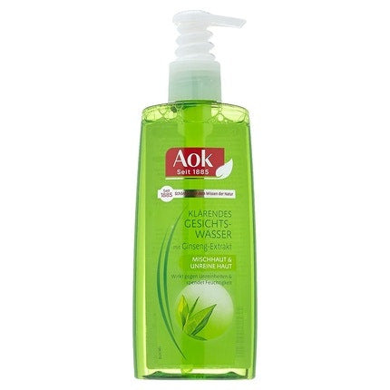 Aok Clarifying Facial Toner Avec Ginseng Extract 200ml Aok