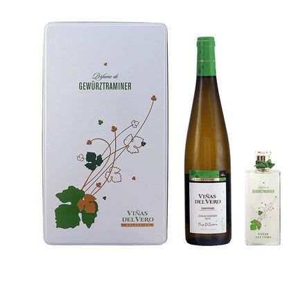 Vinas Del Vero Gewurztraminer 2014 Set + White Wine Coffret (Coffret) Mixte 100ml