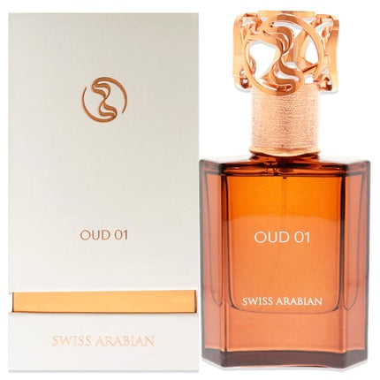 Swiss Arabian Oud 01 Unisex Fragrance Eau de Parfum (EDP) Mixte 50ml