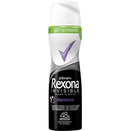 Rexona Deodorant spray compressed invisible diamond 75ml Rexona