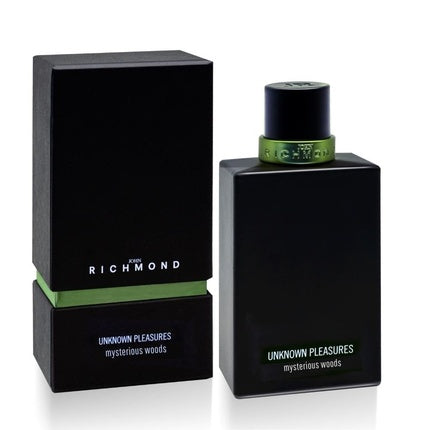 John Richmond Unknown Pleasures Mysterious Wood Eau de Parfum Unisex Emotional Rational Intuitive Tangible and Intense 100ml John Richmond