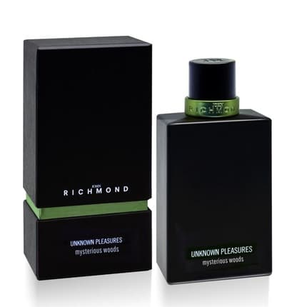 John Richmond Unknown Pleasures Mysterious Wood Unisex Emotional Rational Intuitive Tangible and Intense Eau de Parfum (EDP) Mixte 100ml