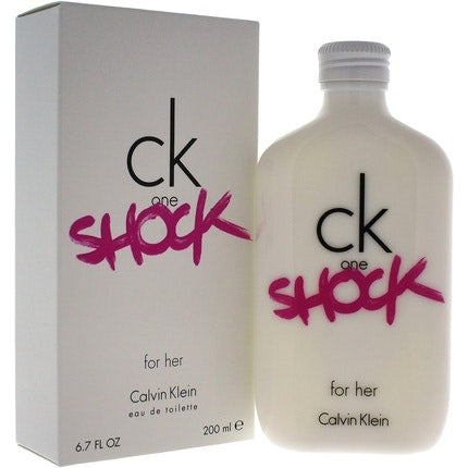 Calvin Klein One Shock for her Eau De Toilette Spray 6.7oz, 1oz équivaut à 30ml 200ml Calvin Klein