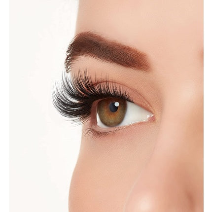 Ardell 3D Faux Mink False Eyelashes 864 Black Multi-Layered Extreme Curl Soft Ultra Luxurious Uneven Lengths Full Volume Long Length Vegan-Friendly