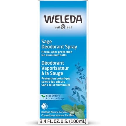 Weleda Sage Deodorant Natural And Refreshing Déodorant (Déo) Mixte