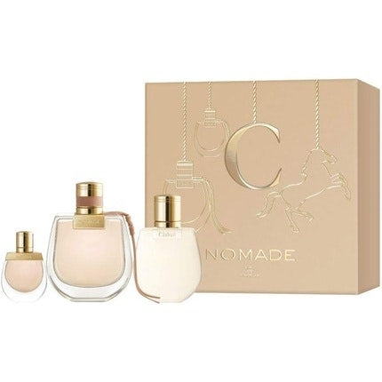 Chloé Nomade Giftset + Eau de Parfum spray 75ml + Eau de parfum bag spray 5ml + body lotion 100ml Chloé