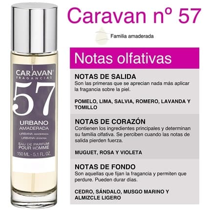 Caravan Fragancias No. 57 Eau de Parfum (EDP) Homme 150ml