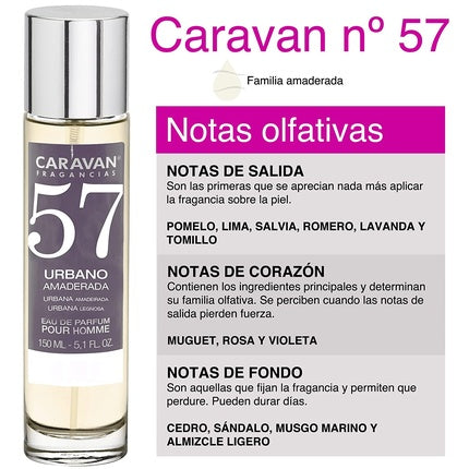 CARAVAN FRAGANCIAS No. 57 Eau de Parfum Spray for Men 150ml Caravan Fragancias