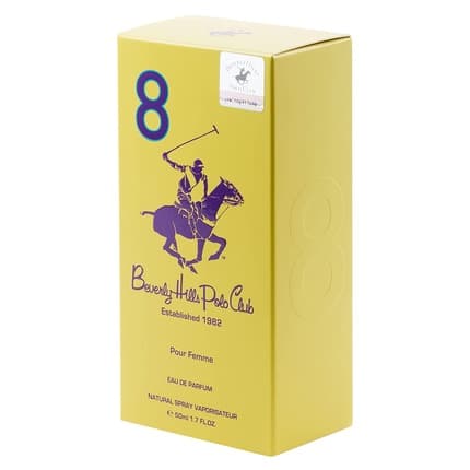 Beverly Hills Polo Club Woman Eight Eau de Parfum (EDP) Mixte 50ml