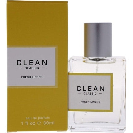 Clean Classic Fresh Linens pour femme  1oz, 1oz équivaut à 30ml Eau de parfum  Spray Clean