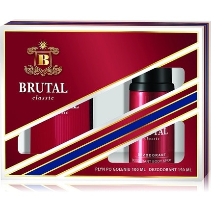 LA RIVE Brutal Classic Homme Coffret - 100ml Aftershave and 150ml Deodorant Spray La Rive