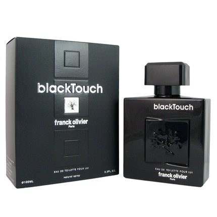 Frank Olivier Black Touch for Men Eau De Toilette Spray 3.3 Ounce Franck Olivier