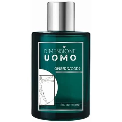 Dimensione Uomo 's Size Ginger Woods Eau de Toilette (EDT) Homme 100ml