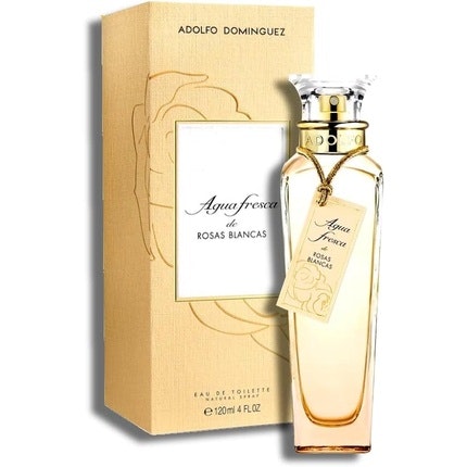 Adolfo Dominguez Agua Fresca De Rosas Blancas Eau De Toilette Spray 120ml