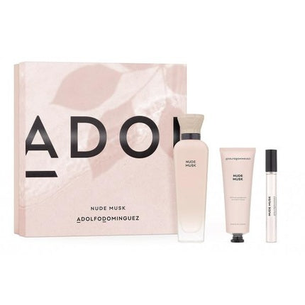 Adolfo Dominguez Agua Fresca Nude Musk EDP Spray 120ml Set