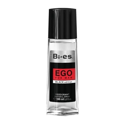 Bi Es Bi-Es Ego Black Edition Deodorant In Glass 100ml Unisexe