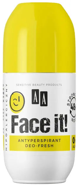 AA Face It! Antiperspirant Roll-on 50ml Aa