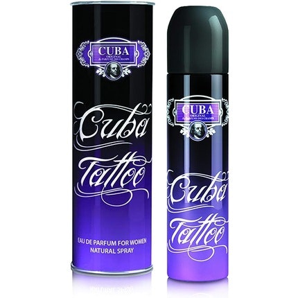 Cuba Tattoo 3.3oz Eau de Parfum Spray Maison des fragrances