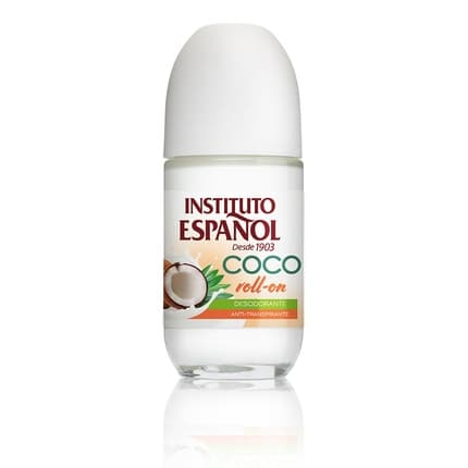 Instituto Español Instituto Espanol Coconut Roll-On Deodorant Déodorant (Déo) Mixte 75ml