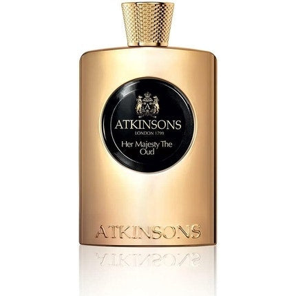 Atkinsons Her Majesty The Oud Eau de Parfum Parfum  Spray pour femme  100ml/3.3oz, 1oz équivaut à 30ml Atkinsons