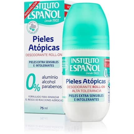 Instituto Español Instituto Espaol Atopic Skin Deodorant Roll On Déodorant (Déo) Mixte 75ml