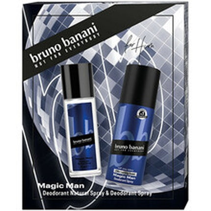 Bruno Banani Magic Man Gift Set With Deodorant 75 Ml And Deodorant Spray 150 Ml Bruno Banani