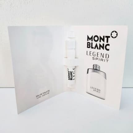 Mont Blanc Legend Spirit Eau de Toilette Cologne Mini Spray for Men 1.2ml
