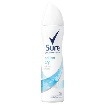 Sure Women Cotton Fresh Anti-Perspirant Aerosol 150ml Sure