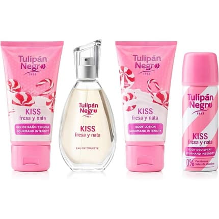 Tulipan Negro Tulipn Negro Kiss - Pack of 4 Eau de Toilette (EDT) Mixte 50ml