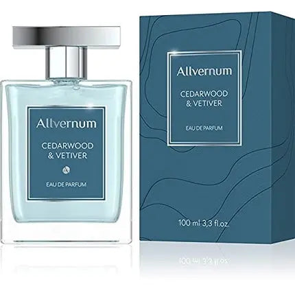 ALLVERNUM Men's Cedarwood & Vetiver - Eau de Parfum 100ml Allvernum Grasse Colection