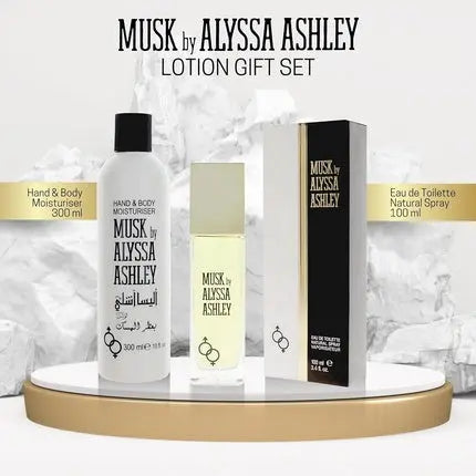 ALYSSA ASHLEY Musk Perfume for Women and Lotion Gift Set Alyssa Ashley