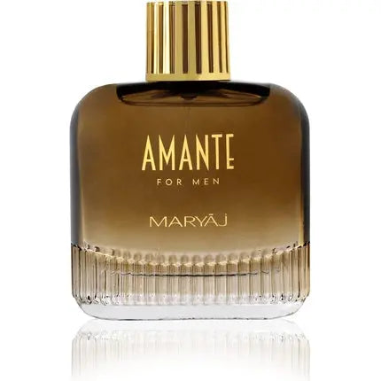 AMANTE 100ml by Maryaj Eau De Parfum for Men Refreshing Citrus Woody Fragrance with Lavender, Mint, Pink Pepper, and Musk Maryaj