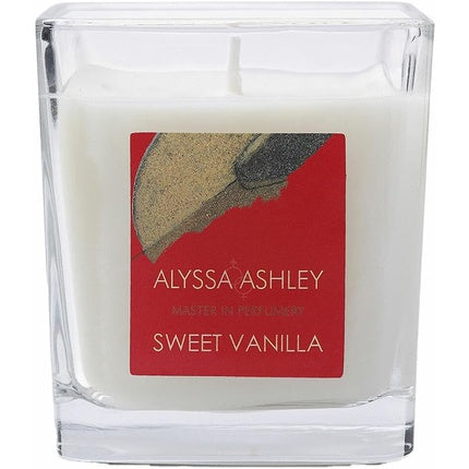 Alyssa Ashley Sweet Vanilla Scented Candle 145g Alyssa Ashley