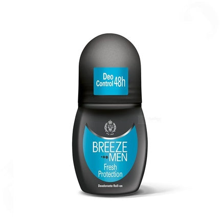 Breeze Men Fresh Protection Deodorant Roller Alcohol-Free 50ml Breeze