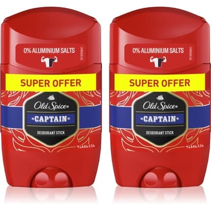 Captain Deodorant Stick Duopack - Deodorant