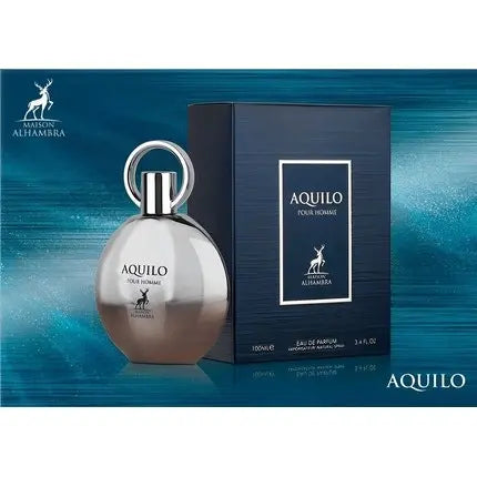 AQUILO  Pour Homme par M. Maison Alhambra  Eau de parfum  Spray 100ml 3.4oz, 1oz équivaut à 30ml Super Rich Fragrance Maison Alhambra