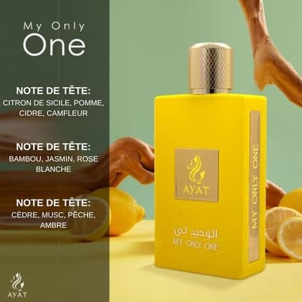 Ayat Perfumes My Only One - Arabian Oriental Fragrance Eau de Parfum (EDP) Femme 100ml