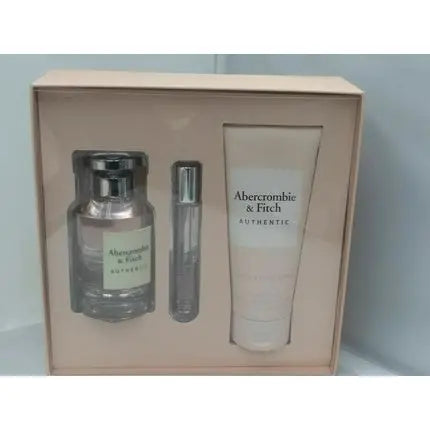 Abercrombie & Fitch Authentic 3.4 EDP Spray + 6.7 BL + Mini (HB Set) for Women Abercrombie & Fitch