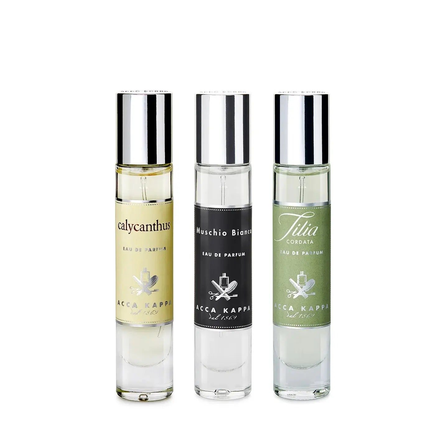 Acca Kappa 3 X 15 Set - Calycanthus Eau de parfum  15ml - White Moss Eau de parfum  15ml - Tilia Cordata Eau de parfum  15ml Acca Kappa