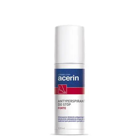 Acerin Forte Antiperspirant Deodorant Against Sweating Feet 100ml Aflofarm