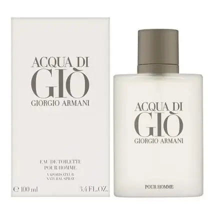 Acqua Di Gio Homme Eau de Toilette 3.4 fl oz, 1oz équivaut à 30ml Fresh Giorgio Armani