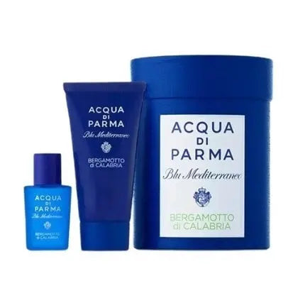 Acqua Di Parma Blu Mediterraneo Bergamotto Di Calabria Set - 5ml Eau De Toilette And 20ml Shower Gel Acqua di Parma