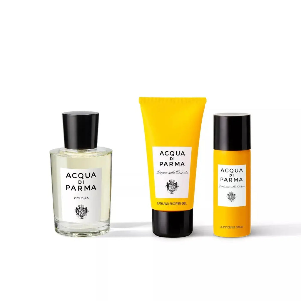 Acqua Di Parma Colonia Eau de Cologne 100 ml, Deodorant Spray 50 ml, Shower Gel 75 ml - Unisex Acqua di Parma