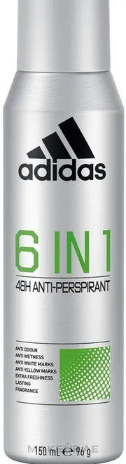 Adidas 6 In 1 48H Anti-Perspirant 200ml by Adidas adidas
