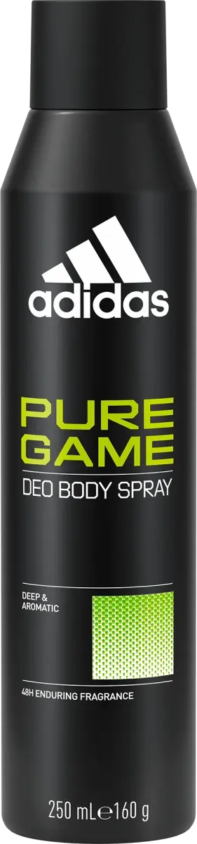 Adidas Deodorant 250ml M Pure Game adidas