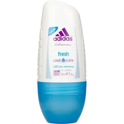 Adidas Fresh Cool & Care Deodorant Roller for Women 48h Cooling Refreshment pH Skin Friendly 50ml adidas