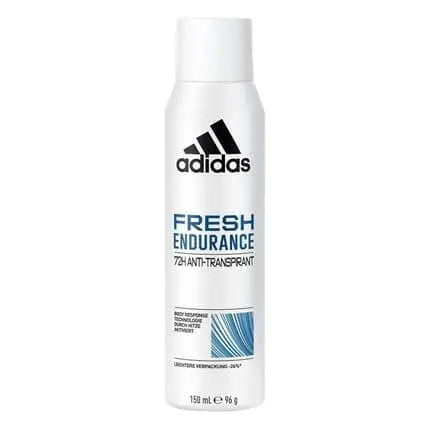 Adidas Fresh Endurance Deodorant Spray for Women 72 Hour Protection Vegan Formula Alcohol-Free 150ml adidas