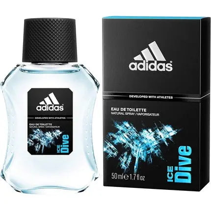 Adidas Ice Dive Eau De Toilette Refreshing Men's Fragrance with Woody Notes adidas