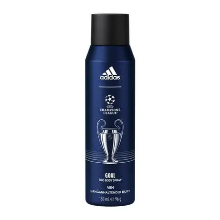 Adidas UEFA Champions League Goal Edition Body Spray 48h Deodorant Protection Green adidas